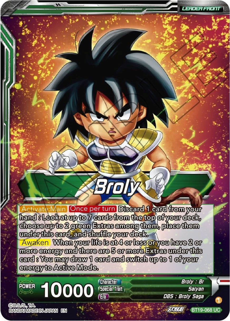 Broly // Broly, the Ultimate Saiyan (BT19-068) [Fighter's Ambition] | Dragon's Lair Comics and Fantasy Houston TX