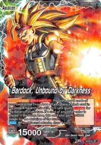 The Masked Saiyan // Bardock, Unbound by Darkness (2018 Big Card Pack) (SD3-01) [Promotion Cards] | Dragon's Lair Comics and Fantasy Houston TX