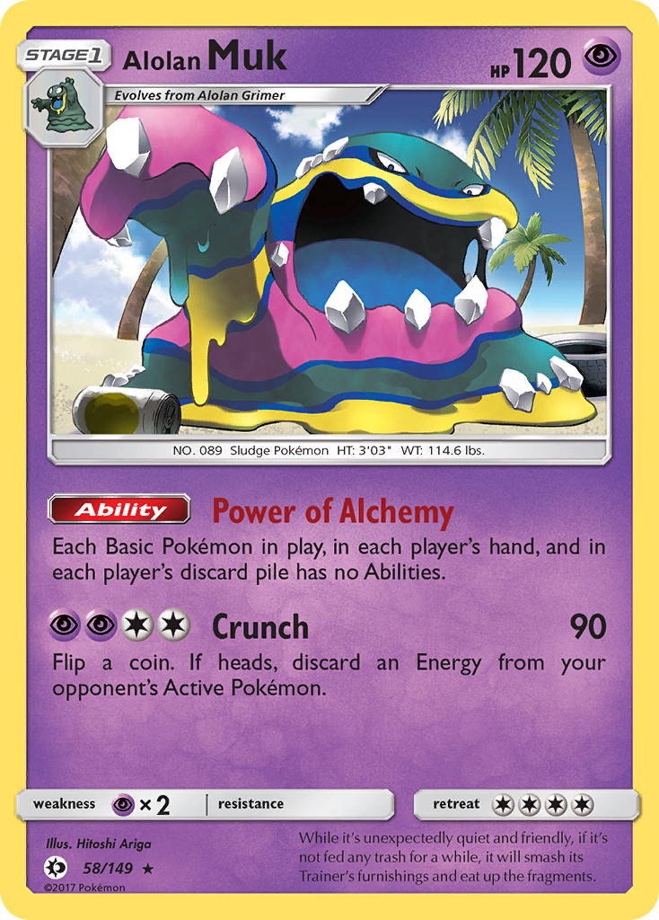 Alolan Muk (58/149) [Sun & Moon: Base Set] | Dragon's Lair Comics and Fantasy Houston TX