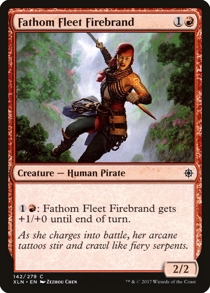 Fathom Fleet Firebrand [Ixalan] | Dragon's Lair Comics and Fantasy Houston TX