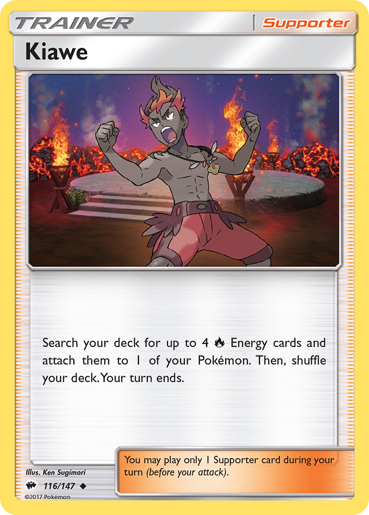 Kiawe (116/147) [Sun & Moon: Burning Shadows] | Dragon's Lair Comics and Fantasy Houston TX