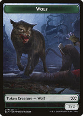 Copy // Wolf Double-Sided Token [Double Masters Tokens] | Dragon's Lair Comics and Fantasy Houston TX