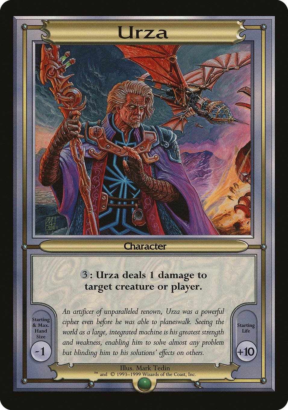 Urza [Vanguard Series] | Dragon's Lair Comics and Fantasy Houston TX