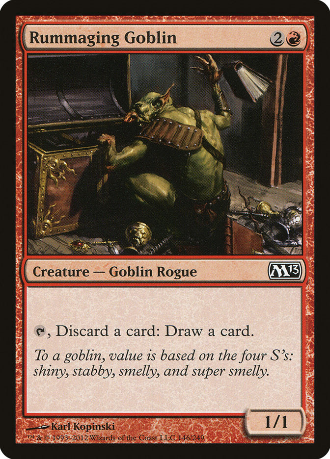 Rummaging Goblin [Magic 2013] | Dragon's Lair Comics and Fantasy Houston TX