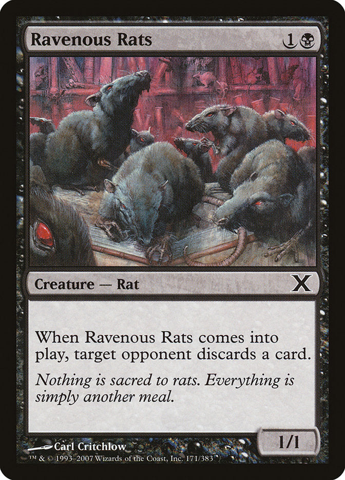 Ravenous Rats [Tenth Edition] | Dragon's Lair Comics and Fantasy Houston TX