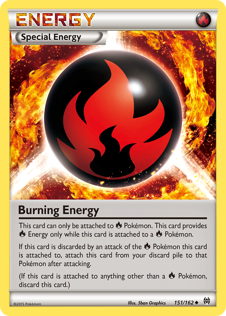 Burning Energy (151/162) [XY: BREAKthrough] | Dragon's Lair Comics and Fantasy Houston TX