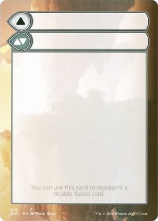 Helper Card (6/9) [Zendikar Rising Tokens] | Dragon's Lair Comics and Fantasy Houston TX