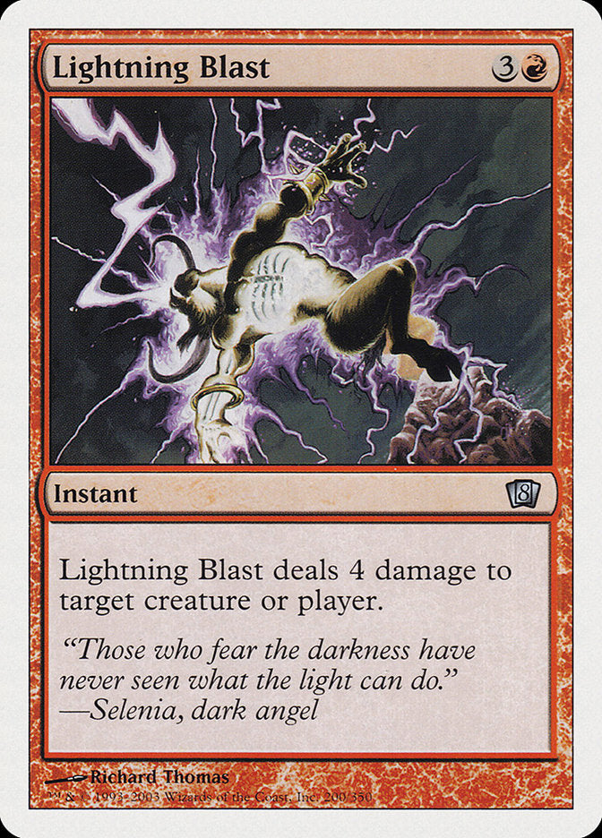 Lightning Blast [Eighth Edition] | Dragon's Lair Comics and Fantasy Houston TX