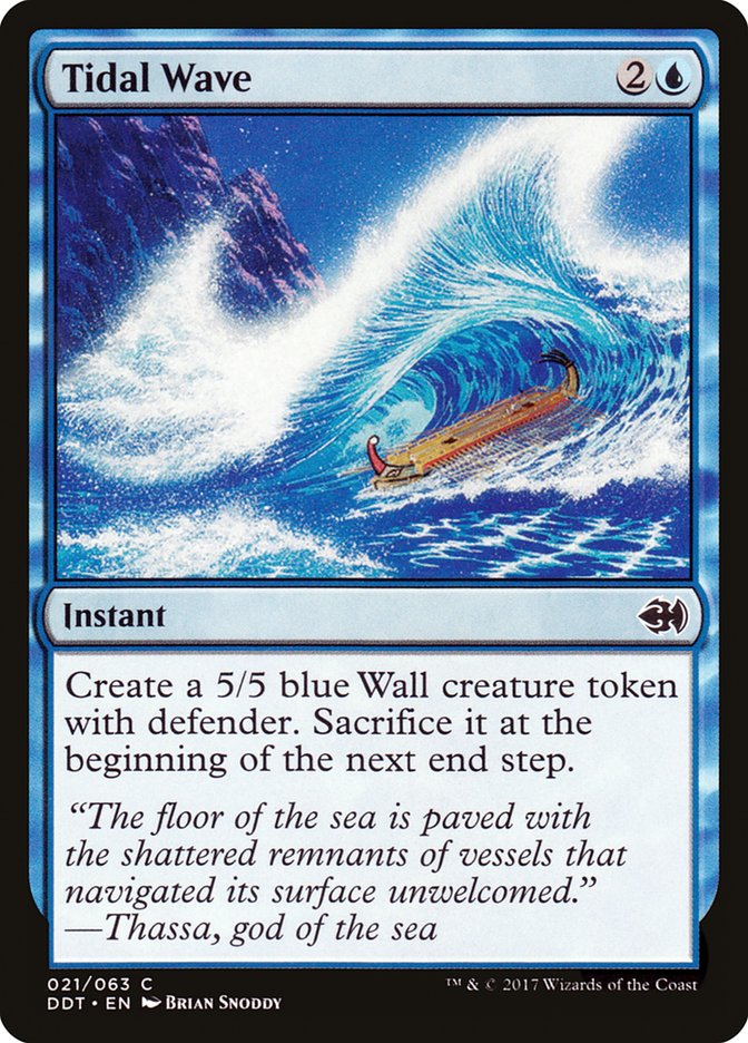 Tidal Wave [Duel Decks: Merfolk vs. Goblins] | Dragon's Lair Comics and Fantasy Houston TX