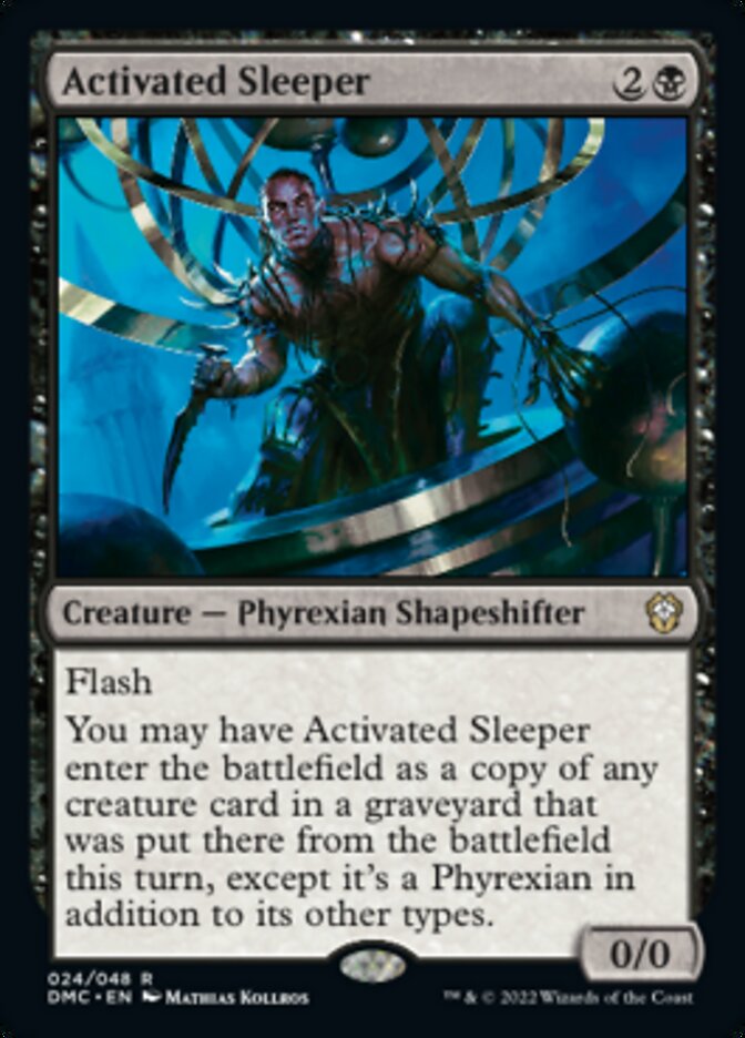 Activated Sleeper [Dominaria United Commander] | Dragon's Lair Comics and Fantasy Houston TX