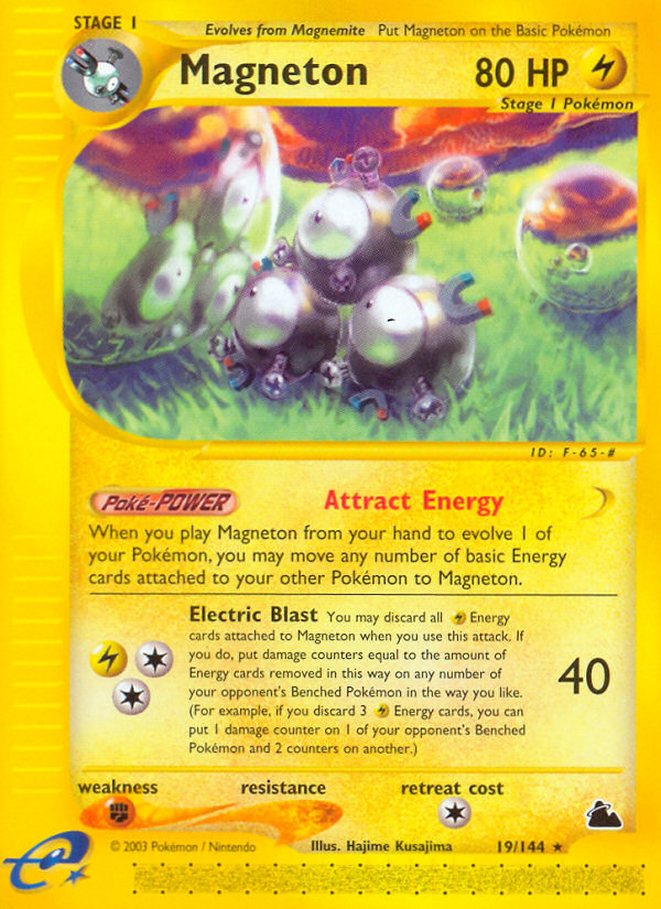 Magneton (19/144) [Skyridge] | Dragon's Lair Comics and Fantasy Houston TX