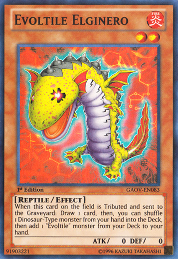 Evoltile Elginero [GAOV-EN083] Super Rare | Dragon's Lair Comics and Fantasy Houston TX