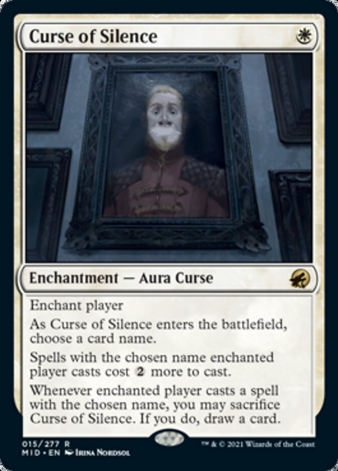 Curse of Silence [Innistrad: Midnight Hunt] | Dragon's Lair Comics and Fantasy Houston TX