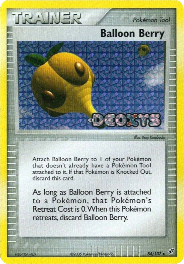 Balloon Berry (84/107) (Stamped) [EX: Deoxys] | Dragon's Lair Comics and Fantasy Houston TX