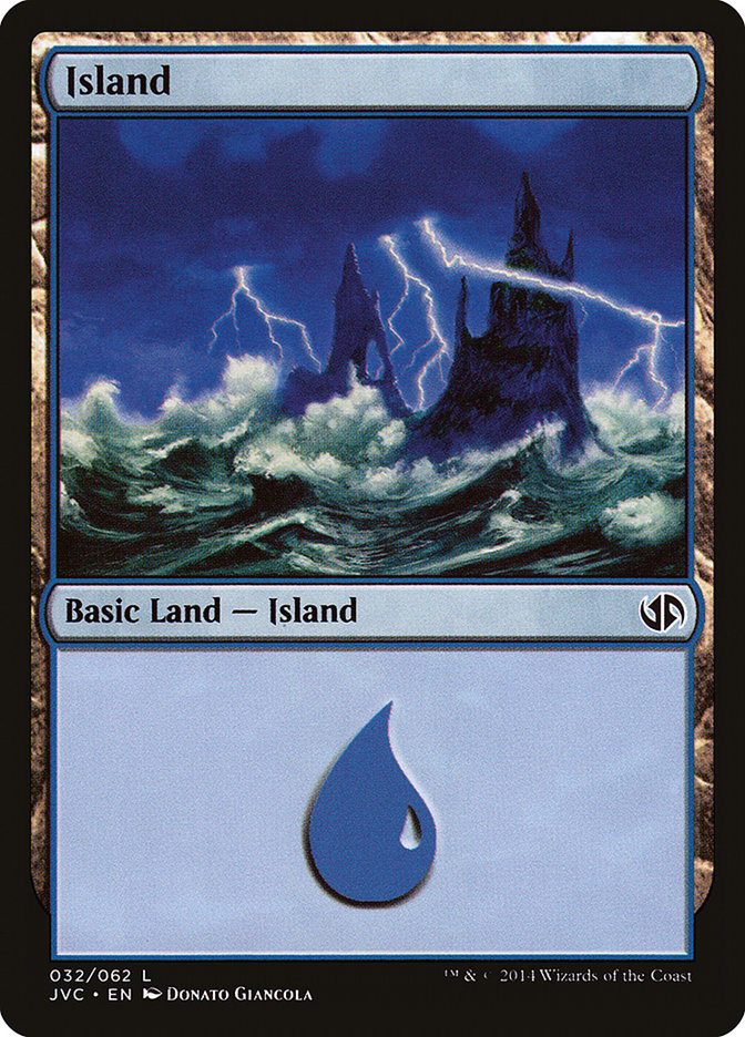 Island (32) [Duel Decks Anthology] | Dragon's Lair Comics and Fantasy Houston TX