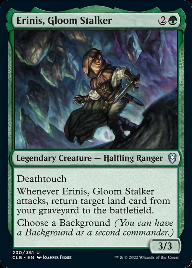 Erinis, Gloom Stalker [Commander Legends: Battle for Baldur's Gate] | Dragon's Lair Comics and Fantasy Houston TX