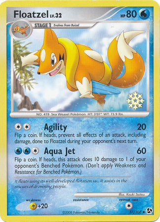 Floatzel (37/106) [Countdown Calendar Promos] | Dragon's Lair Comics and Fantasy Houston TX