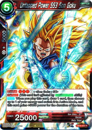 Untapped Power SS3 Son Goku (BT4-004) [Colossal Warfare] | Dragon's Lair Comics and Fantasy Houston TX