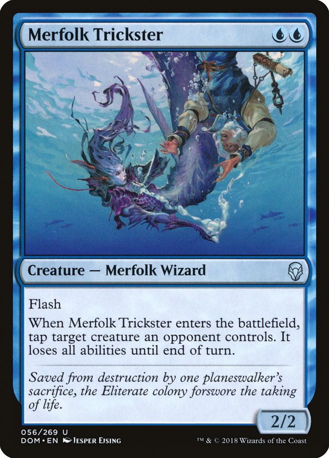 Merfolk Trickster [Dominaria] | Dragon's Lair Comics and Fantasy Houston TX