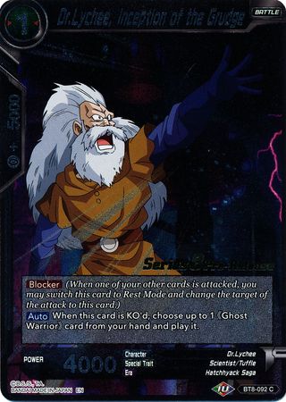 Dr.Lychee, Inception of the Grudge (BT8-092_PR) [Malicious Machinations Prerelease Promos] | Dragon's Lair Comics and Fantasy Houston TX