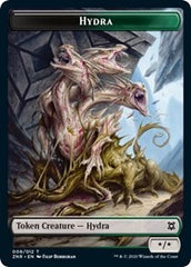 Hydra // Illusion Double-Sided Token [Zendikar Rising Tokens] | Dragon's Lair Comics and Fantasy Houston TX