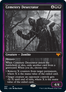 Cemetery Desecrator [Innistrad: Double Feature] | Dragon's Lair Comics and Fantasy Houston TX