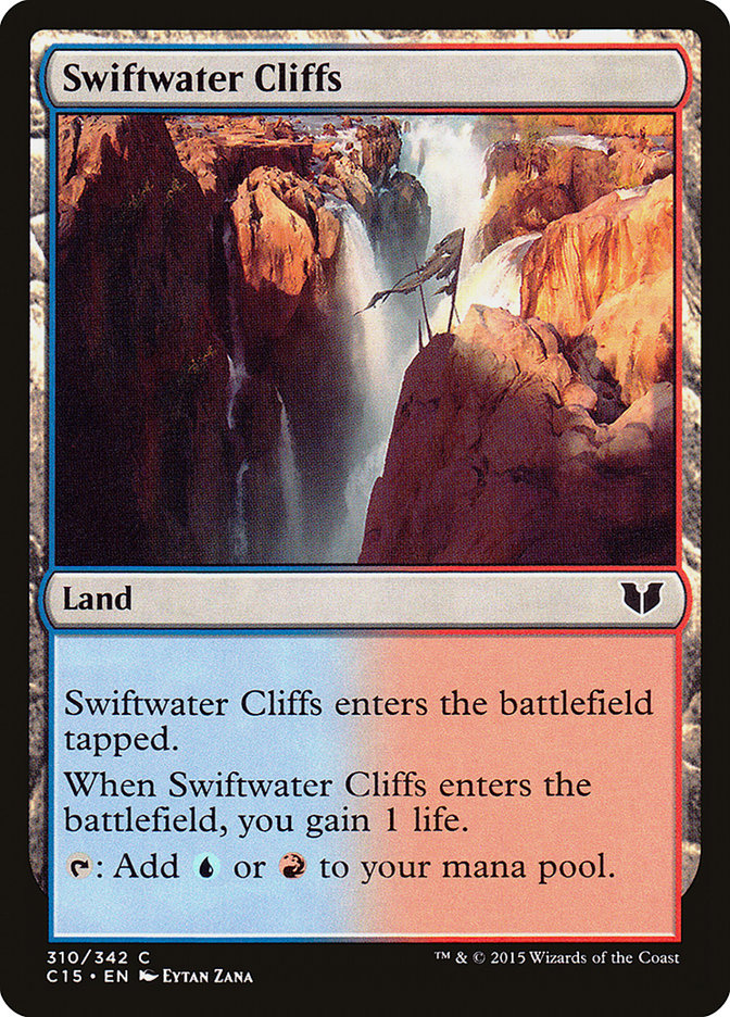 Swiftwater Cliffs [Commander 2015] | Dragon's Lair Comics and Fantasy Houston TX