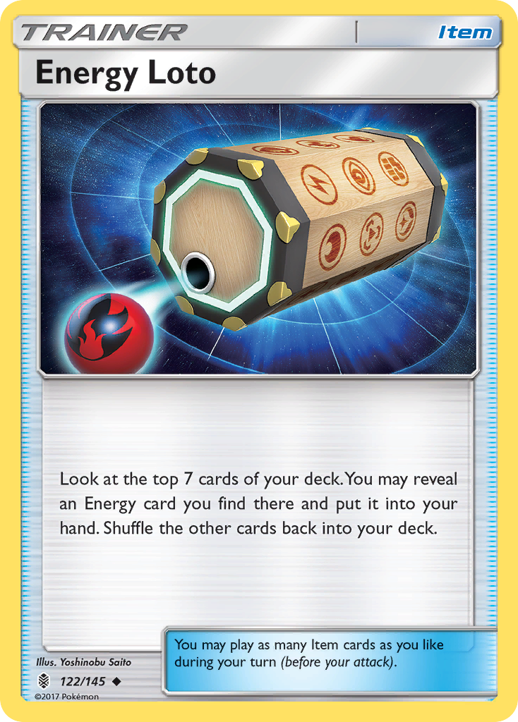 Energy Loto (122/145) [Sun & Moon: Guardians Rising] | Dragon's Lair Comics and Fantasy Houston TX