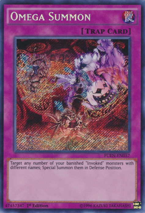 Omega Summon [FUEN-EN037] Secret Rare | Dragon's Lair Comics and Fantasy Houston TX