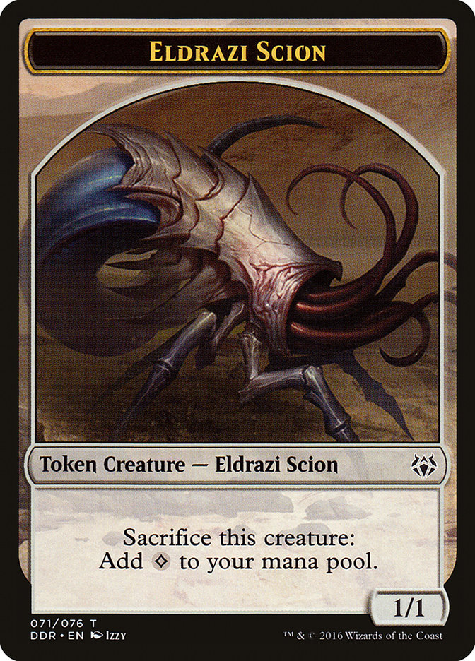 Eldrazi Scion Token [Duel Decks: Nissa vs. Ob Nixilis] | Dragon's Lair Comics and Fantasy Houston TX