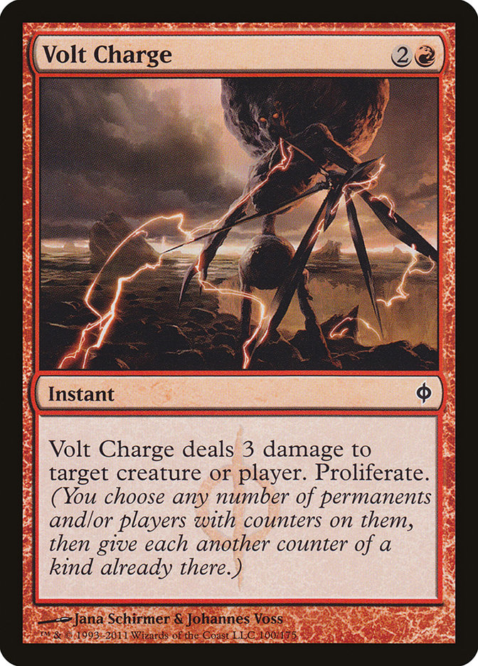 Volt Charge [New Phyrexia] | Dragon's Lair Comics and Fantasy Houston TX