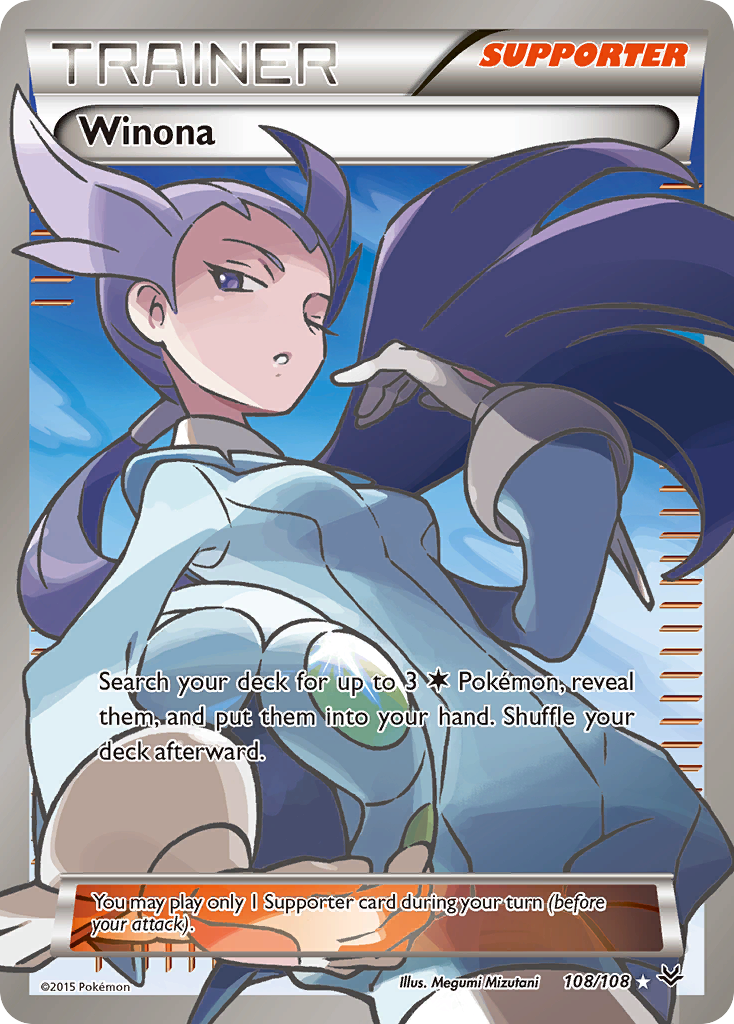 Winona (108/108) [XY: Roaring Skies] | Dragon's Lair Comics and Fantasy Houston TX