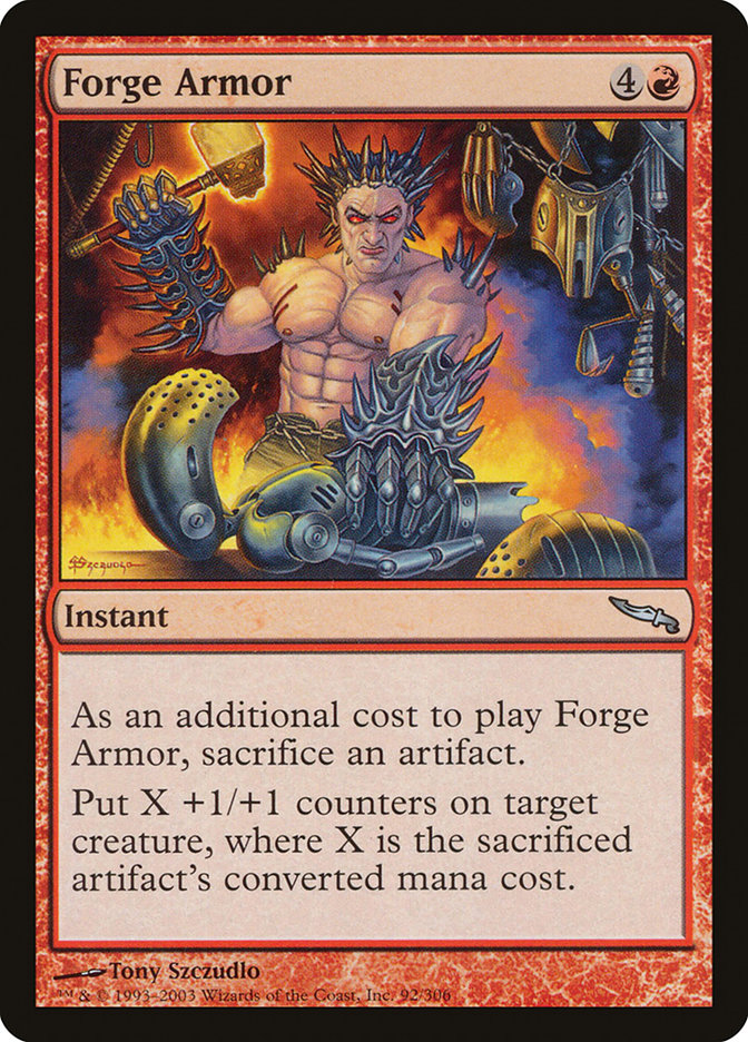 Forge Armor [Mirrodin] | Dragon's Lair Comics and Fantasy Houston TX