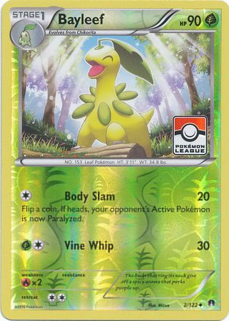 Bayleef (2/122) (League Promo) [XY: BREAKpoint] | Dragon's Lair Comics and Fantasy Houston TX