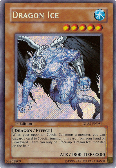 Dragon Ice [GLAS-EN084] Secret Rare | Dragon's Lair Comics and Fantasy Houston TX