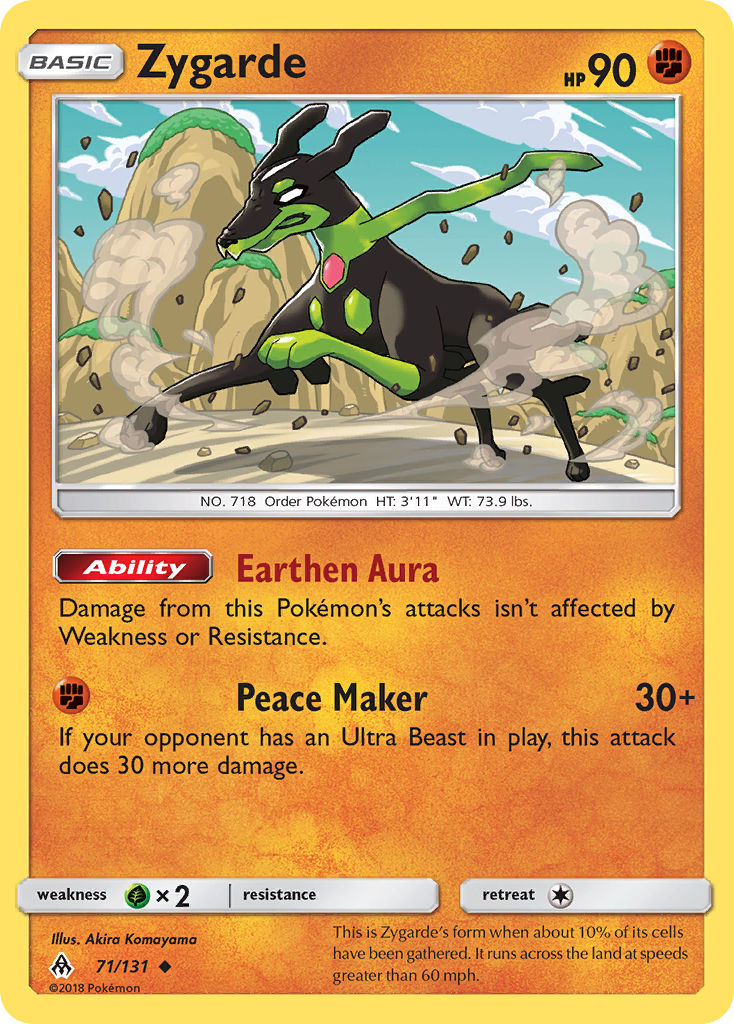 Zygarde (71/131) [Sun & Moon: Forbidden Light] | Dragon's Lair Comics and Fantasy Houston TX