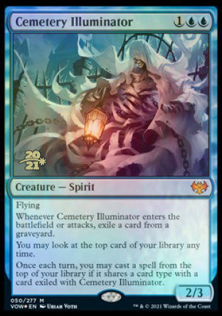 Cemetery Illuminator [Innistrad: Crimson Vow Prerelease Promos] | Dragon's Lair Comics and Fantasy Houston TX