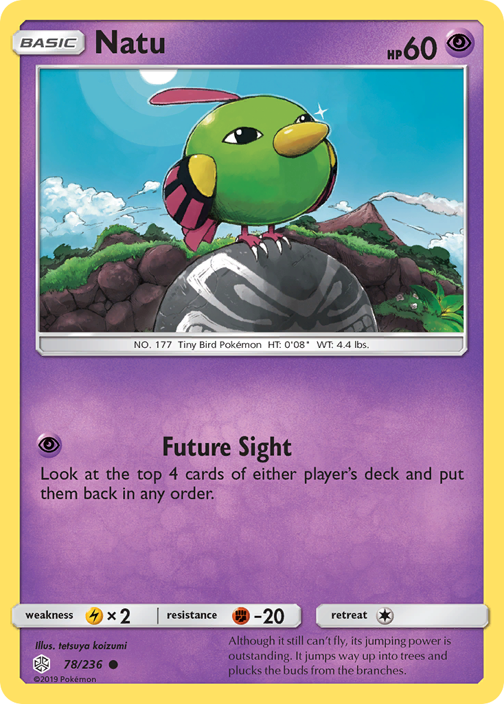 Natu (78/236) [Sun & Moon: Cosmic Eclipse] | Dragon's Lair Comics and Fantasy Houston TX