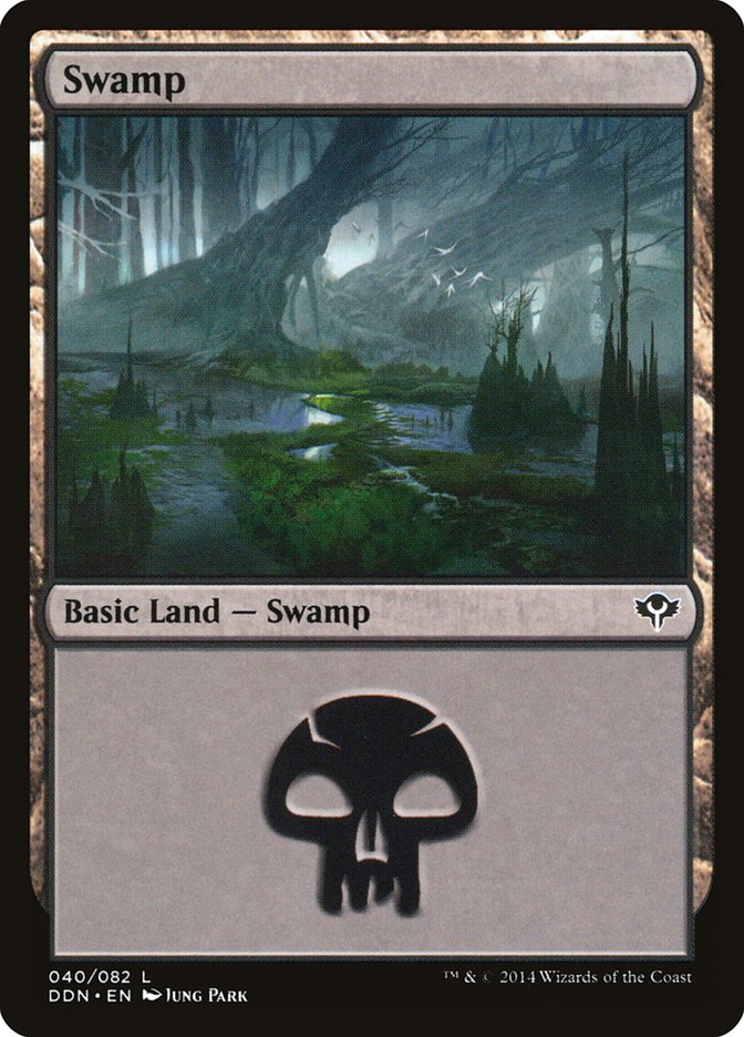 Swamp (40) [Duel Decks: Speed vs. Cunning] | Dragon's Lair Comics and Fantasy Houston TX