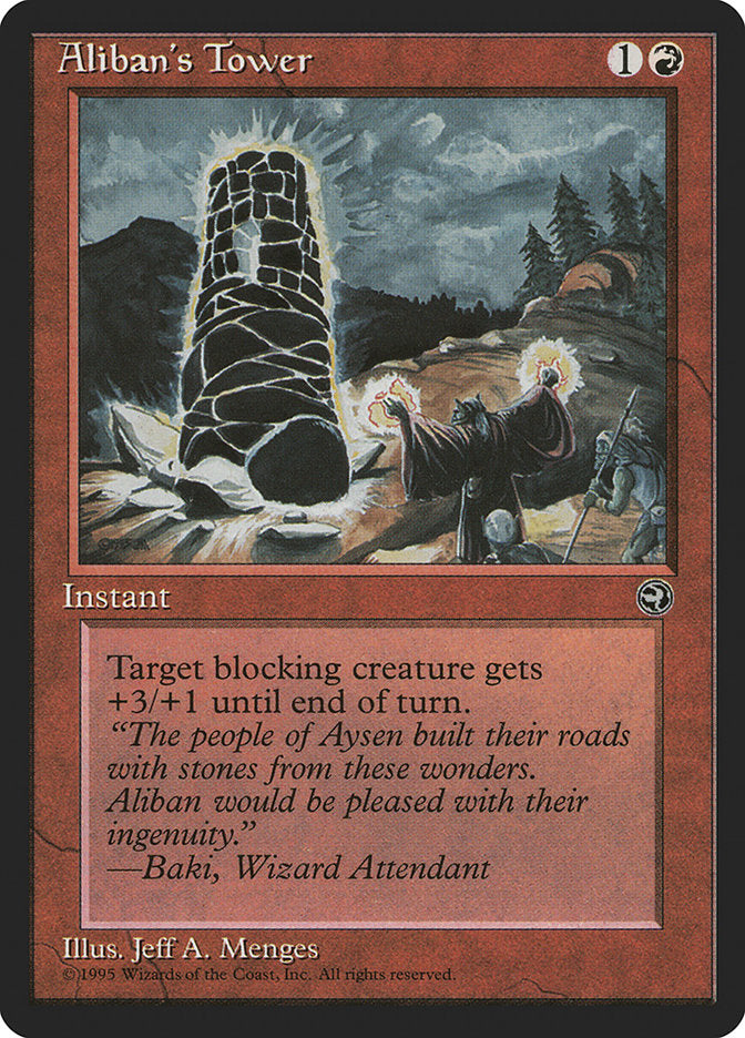 Aliban's Tower (Baki Flavor Text) [Homelands] | Dragon's Lair Comics and Fantasy Houston TX