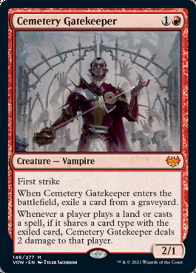 Cemetery Gatekeeper [Innistrad: Crimson Vow] | Dragon's Lair Comics and Fantasy Houston TX