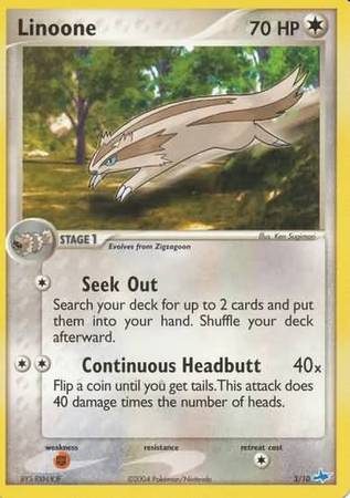 Linoone (3/10) [EX: Trainer Kit - Latios] | Dragon's Lair Comics and Fantasy Houston TX