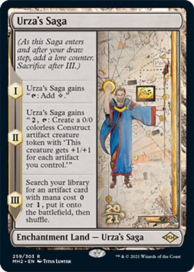 Urza's Saga [Modern Horizons 2 Prerelease Promos] | Dragon's Lair Comics and Fantasy Houston TX