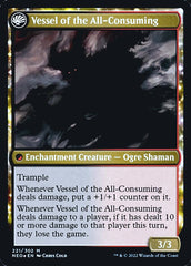 Hidetsugu Consumes All // Vessel of the All-Consuming [Kamigawa: Neon Dynasty Prerelease Promos] | Dragon's Lair Comics and Fantasy Houston TX