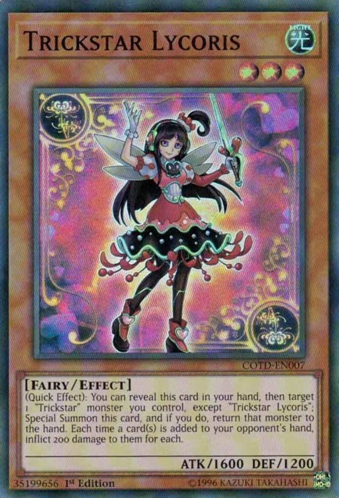 Trickstar Lycoris [COTD-EN007] Super Rare | Dragon's Lair Comics and Fantasy Houston TX