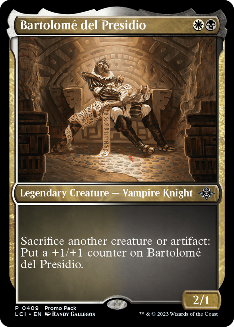 Bartolome del Presidio (Promo Pack) [The Lost Caverns of Ixalan Promos] | Dragon's Lair Comics and Fantasy Houston TX