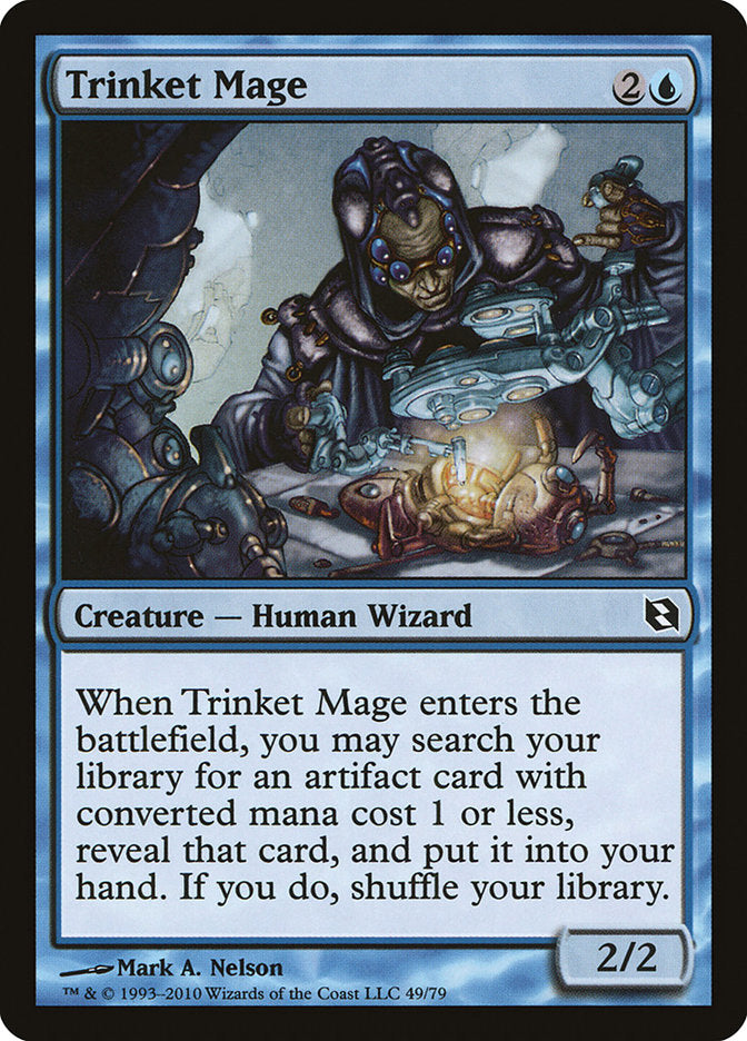 Trinket Mage [Duel Decks: Elspeth vs. Tezzeret] | Dragon's Lair Comics and Fantasy Houston TX