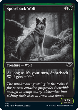 Sporeback Wolf [Innistrad: Double Feature] | Dragon's Lair Comics and Fantasy Houston TX