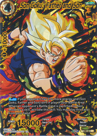 Son Goku, Father and Son (DB1-101) [Dragon Brawl] | Dragon's Lair Comics and Fantasy Houston TX