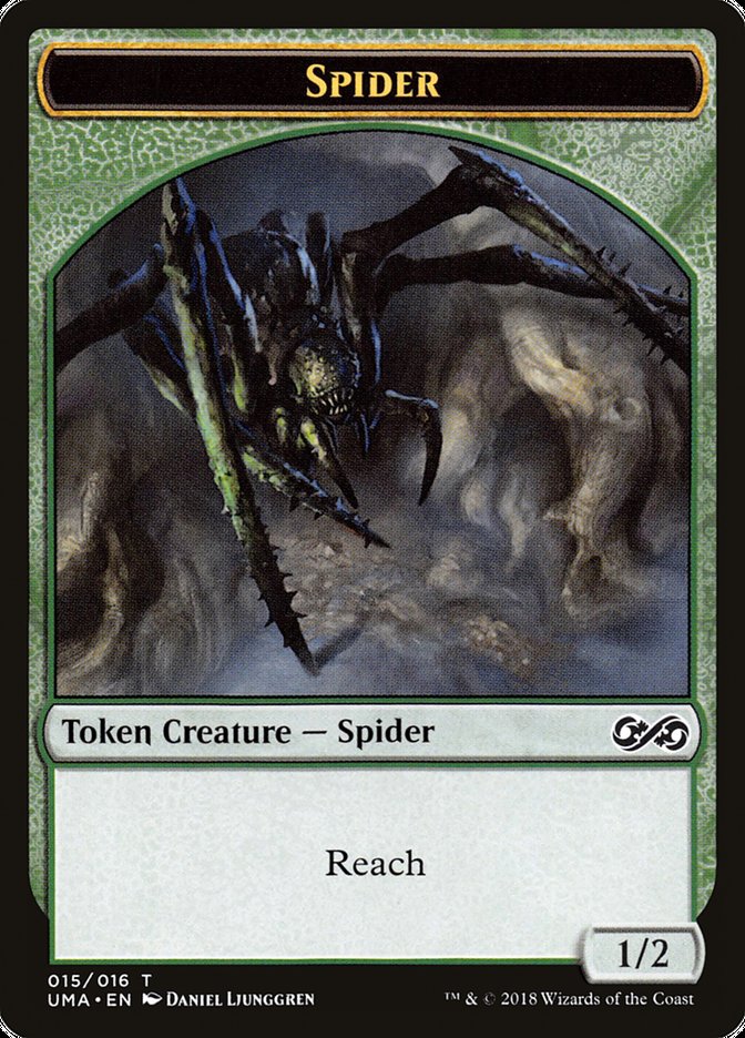 Spider Token [Ultimate Masters Tokens] | Dragon's Lair Comics and Fantasy Houston TX